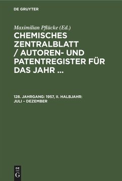 1957, II. Halbjahr: Juli ¿ Dezember