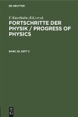 Fortschritte der Physik / Progress of Physics. Band 29, Heft 3