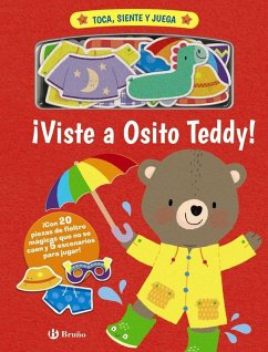 Cover Toca, siente y juega. ¡Viste a Osito Teddy!