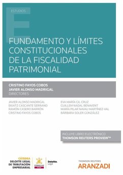 Fundamento y l?mites constitucionales de la fiscalidad patrimonial