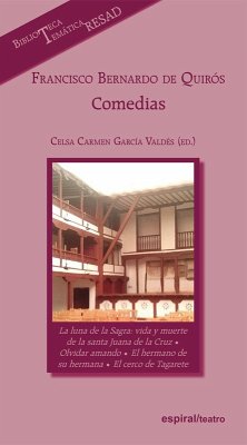 Cover Francisco Bernardo de Quirós : comedias