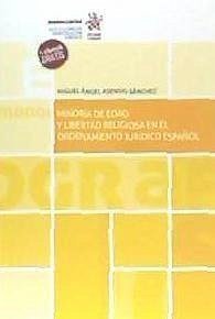 Minoría de edad y libertad religiosa en el ordenamiento jurídico español - Asensio Sánchez, Miguel Ángel