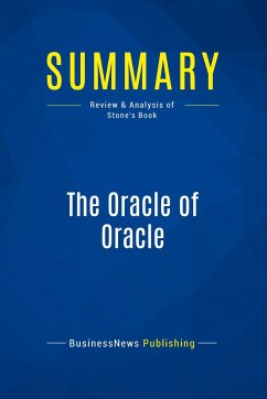 Summary: The Oracle of Oracle - Businessnews Publishing