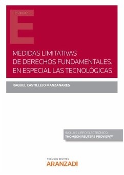 Cover Medidas limitativas de derechos fundamentales : en especial las tecnológicas