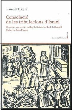Consolació de les tribulacions d'Israel - Planas Ferrer, Rosa; Usque, Samuel
