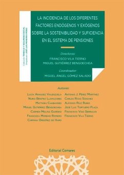 La incidencia de los diferentes factores endógenos y exógenos sobre la sostenibilidad y suficiencia en el sistema de pensiones - Vila Tierno, Francisco; Gutiérrez Bengoechea, Miguel