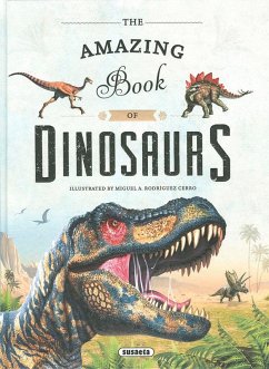 Cover The amazing book of dinosaurs
