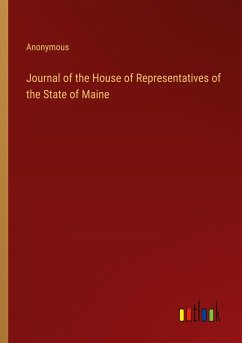 Journal of the House of Representatives of the State of Maine