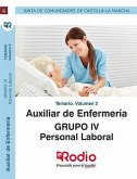 Auxiliar de Enfermería. Personal Laboral Grupo IV. Temario. Volumen 2. Junta de Comunidades de Castilla La Mancha.