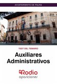 Ayuntamiento de Palma. Auxiliares Administrativos. Test del Temario.