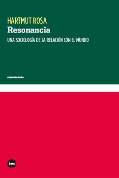Cover Resonancia : una sociología de la relación con el mundo