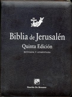 Biblia de Jerusalén : modelo con cremallera - Escuela Bíblica De Jerusalén