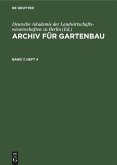 Archiv für Gartenbau. Band 7, Heft 4