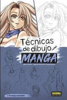 Cover TECNICAS DE DIBUJO MANGA 03 - PERSONAJES INOLVIDABLES