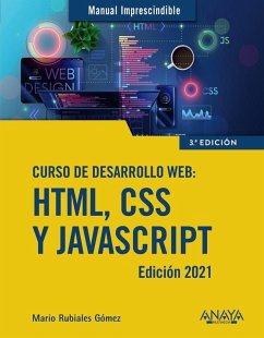 Curso de desarrollo web : HTML, CSS y JavaScript - Rubiales Gómez, Mario