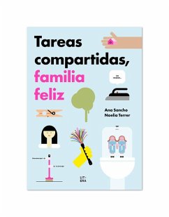 Cover Tareas compartidas, familia feliz