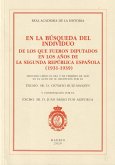 En la búsqueda del individuo. De los que fueron diputados en los años de la Segunda república española (1931-1939)