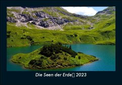 Die Seen der Erde 2023 Fotokalender DIN A5 - Tobias Becker