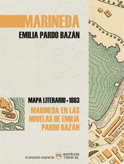 Cover Marineda en las novelas de Emilia Pardo Bazán : mapa literario Marineda, 1890