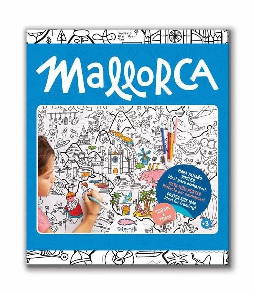Mallorca : Para pintar y colorear a lo grande
