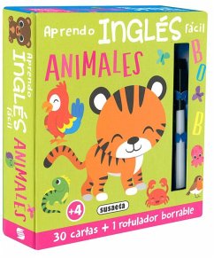 Cover Aprendo inglés fácil. Animales