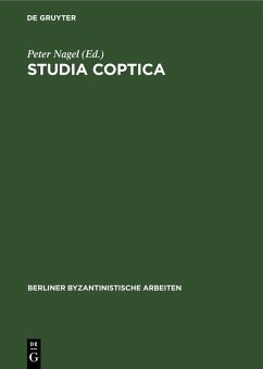 Cover Studia Coptica