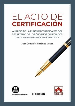 Cover El acto de certificación