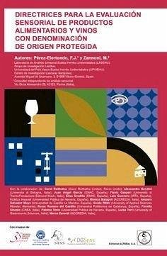 Cover Directrices para la evaluaciòn sensorial de productos alimentarios y vinos con denominación de origen protegida
