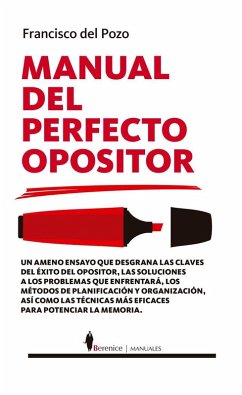 Cover Manual del perfecto opositor