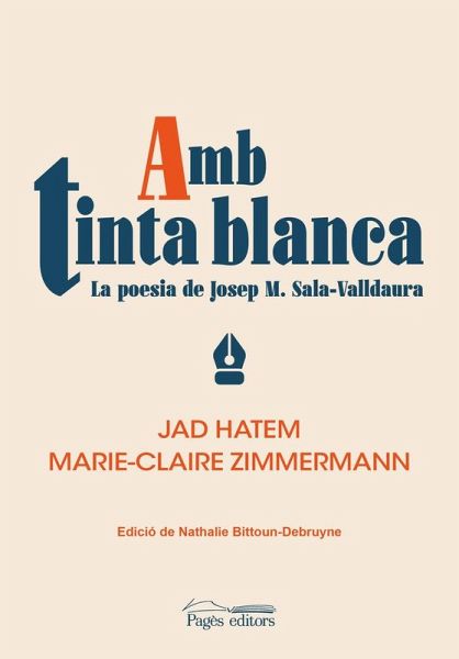 Amb tinta blanca