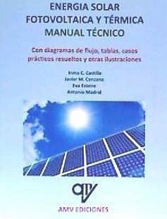 Energía solar fotovoltaica y térmica : manual técnico - Madrid Vicente, Antonio