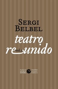 Cover Teatro reunido de Sergi Belbel