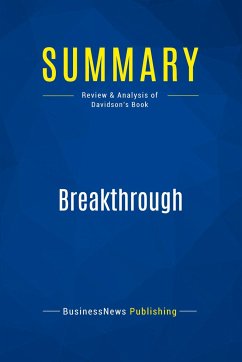 Summary: Breakthrough - Businessnews Publishing