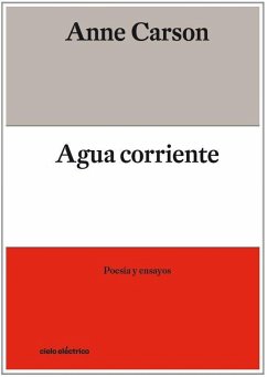 Cover Agua corriente : poesía y ensayos