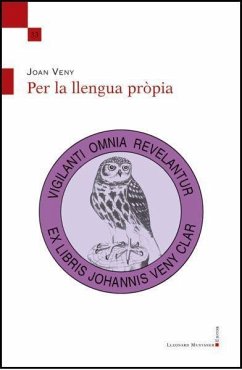 Per la llengua pròpia - Veny, Joan