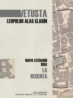 Cover Vetusta : mapa literario 1884