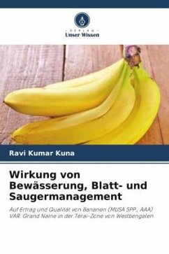 Wirkung von Bewässerung, Blatt- und Saugermanagement - Kuna, Ravi Kumar