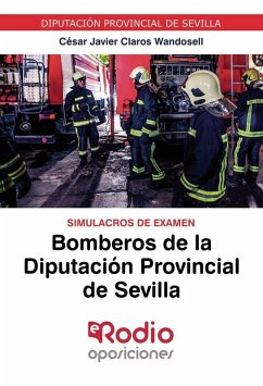 Cover Bomberos Diputación Provincial de Sevilla. Simulacros de Examen.