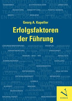 Erfolgsfaktoren der Führung (eBook, PDF) - Kapeller, Georg A.