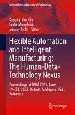 Flexible Automation and Intelligent Manufacturing: The Human-Data-Technology Nexus