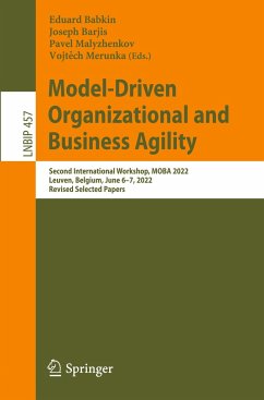 Model-Driven Organizational and Business Agility