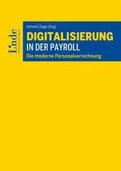 Digitalisierung in der Payroll - Weber, Anton;Zischka, Stefan;Jung, Sascha