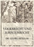 Volksrecht und Juristenrecht (eBook, ePUB)
