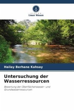 Untersuchung der Wasserressourcen - Kahsay, Hailay Berhane