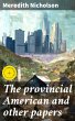 The provincial American and other... - Bild 1