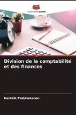 Division de la comptabilité et des finances