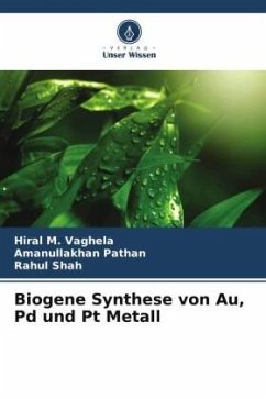 Biogene Synthese von Au, Pd und Pt Metall - Vaghela, Hiral M.;Pathan, Amanullakhan;Shah, Rahul