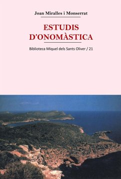 Estudis d'onomastica - Miralles i Montserrat, Joan