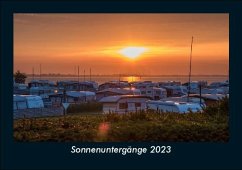 Sonnenuntergänge 2023 Fotokalender DIN A5 - Tobias Becker