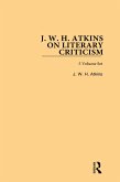 J. W. H. Atkins on Literary Criticism (eBook, PDF)